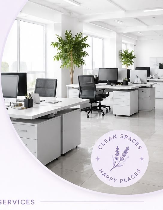 Bright, clean modern office
